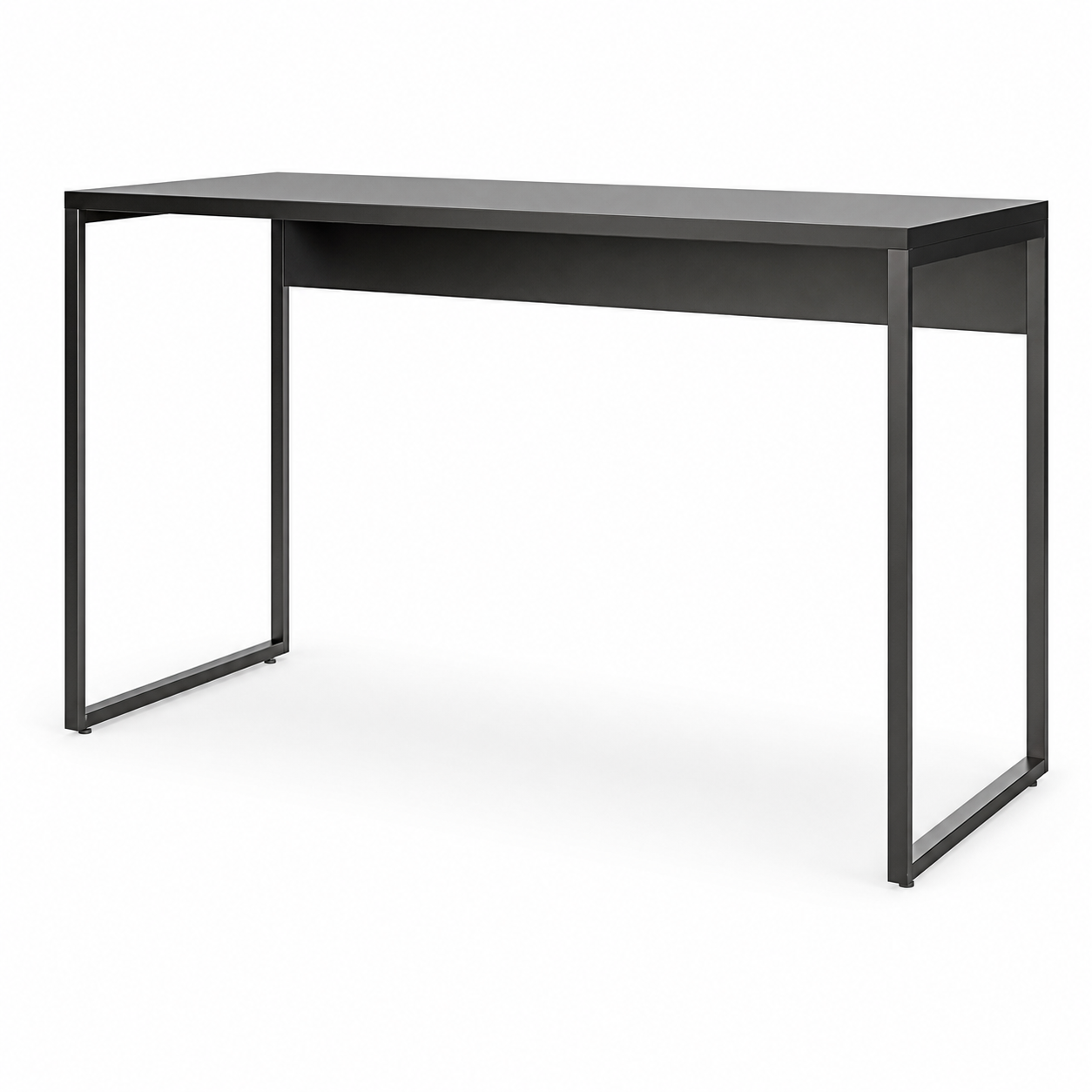 Iron Mesa recta 1200x600x740 – Blanco / Gris Cristal