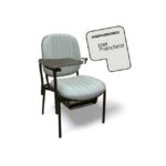 Silla de Auditorio Universitario con Pupitre y Porta Libros