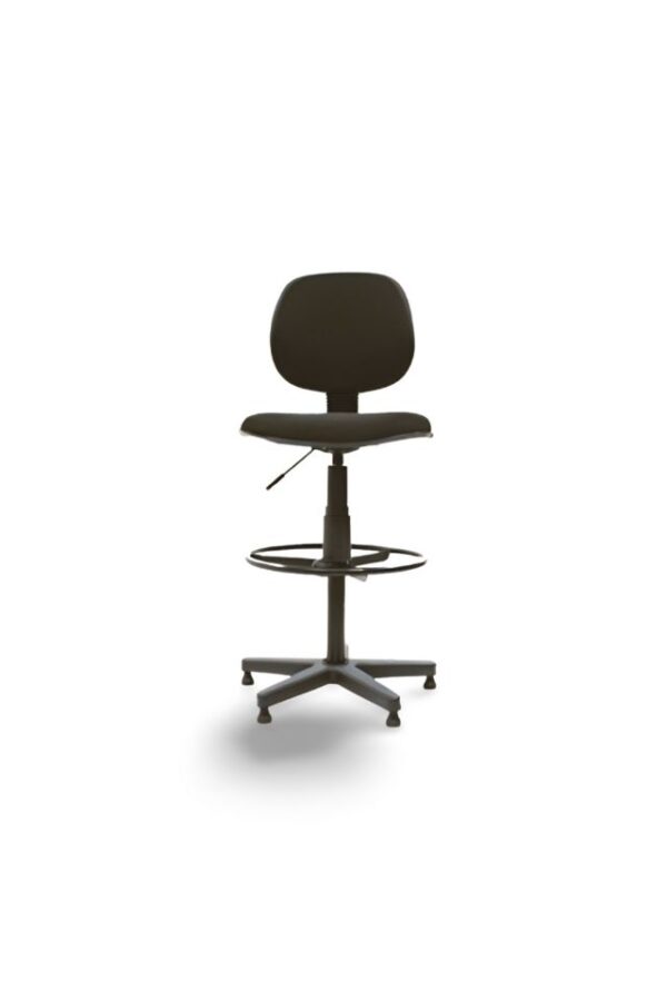Silla Caja Ejecutiva – Base Alta con Apoyo de Pies