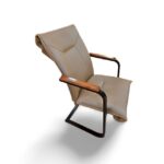 Silla Ruby Presidente – Con Brazos de Madera y Base Continua