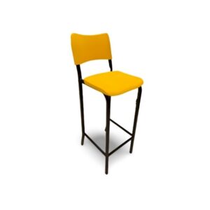 Banqueta Alta con Estructura Metálica