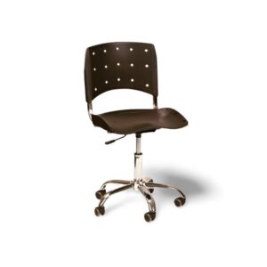 Silla Erechim Giratoria – Base Cromada y Diseño Moderno