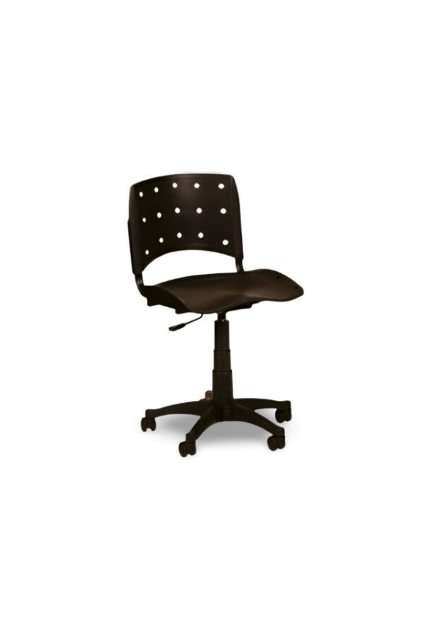 Silla Erechim Giratoria – Base Negra y Diseño Moderno
