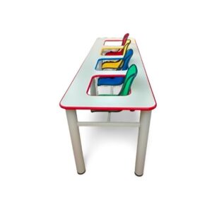 Set Acuarela Recta 4 Plazas – Confort y Organización en Línea