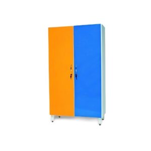 Armario de Dos Puertas – Color y Funcionalidad para Espacios Educativos y Oficinas