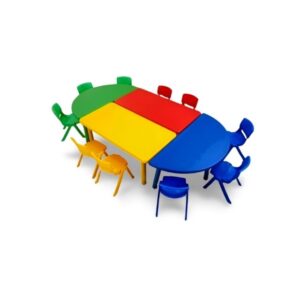 Conjunto Multiuso Infantil – ¡Colores, Comodidad y Espacio para Aprender y Jugar!