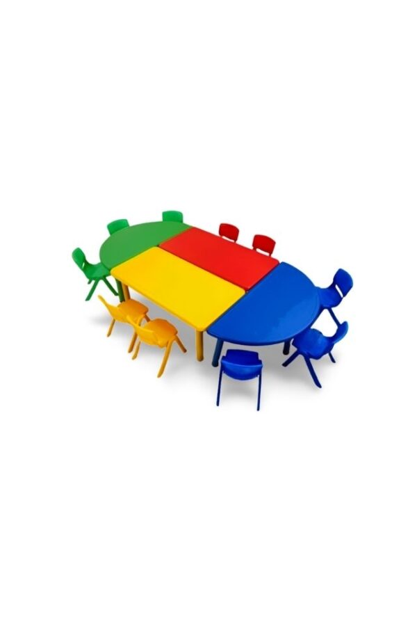 Conjunto Multiuso Infantil – ¡Colores, Comodidad y Espacio para Aprender y Jugar!