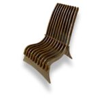 Sillón EcoWave – Curvas Ergonómicas y Diseño Escultural