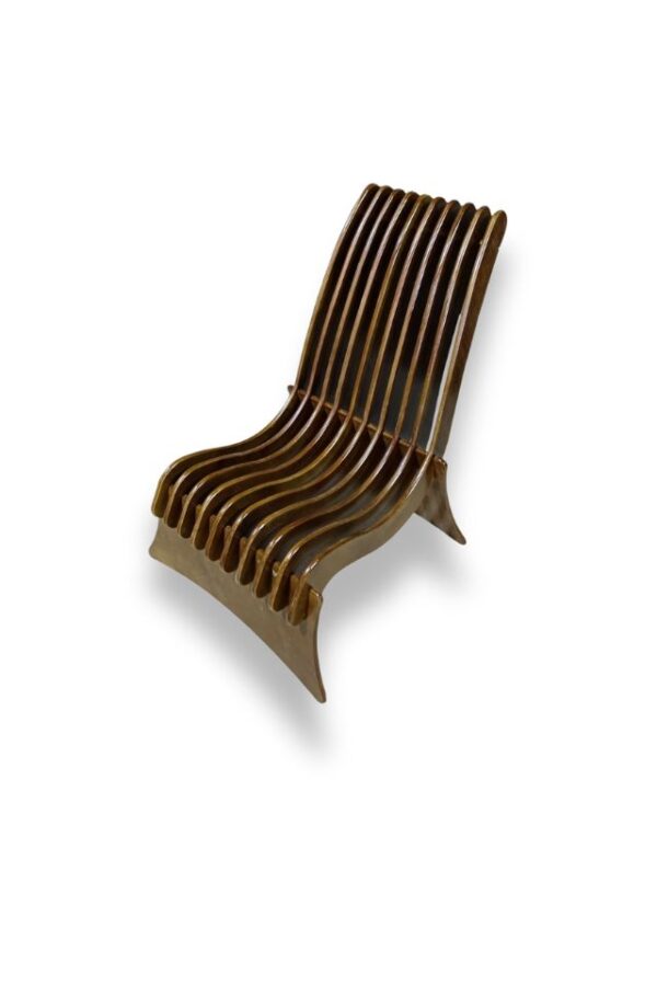 Sillón EcoWave – Curvas Ergonómicas y Diseño Escultural